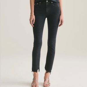 AGOLDE TONI MID RISE STRAIGHT FIT IN FERAL